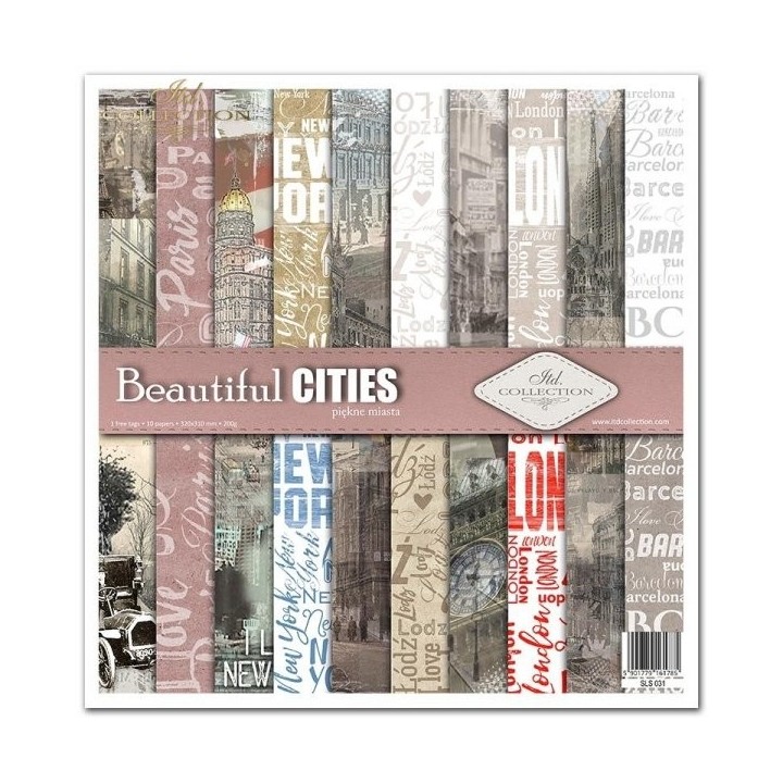 Scrapbookingpapier SLS-031 ''Beautiful Cities''