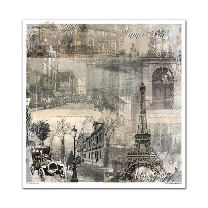 Scrapbookingpapier SLS-031 ''Beautiful Cities''
