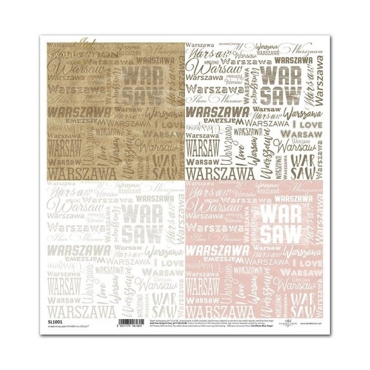 scrapbookpapier SL1001