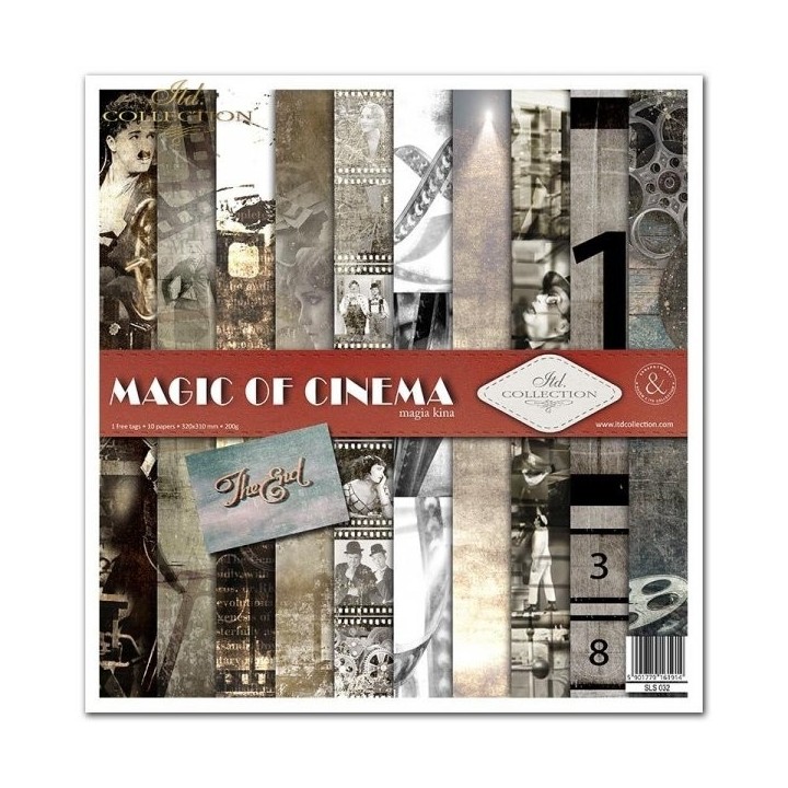 Scrapbookingpapier SLS-032 ''Magic of Cinema''