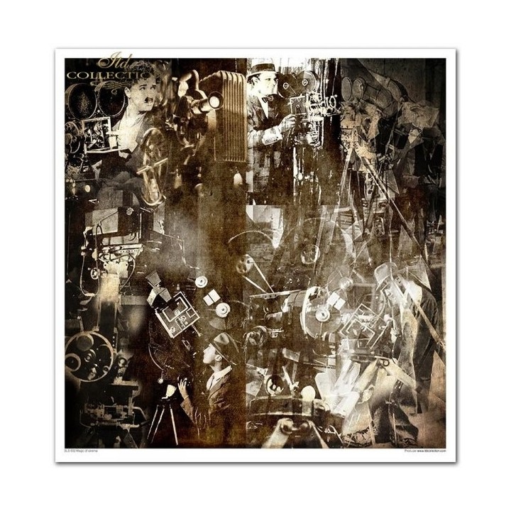 Scrapbookingpapier SLS-032 ''Magic of Cinema''