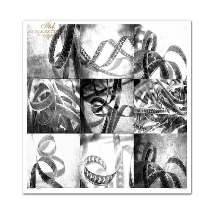 Scrapbookingpapier SLS-032 ''Magic of Cinema''