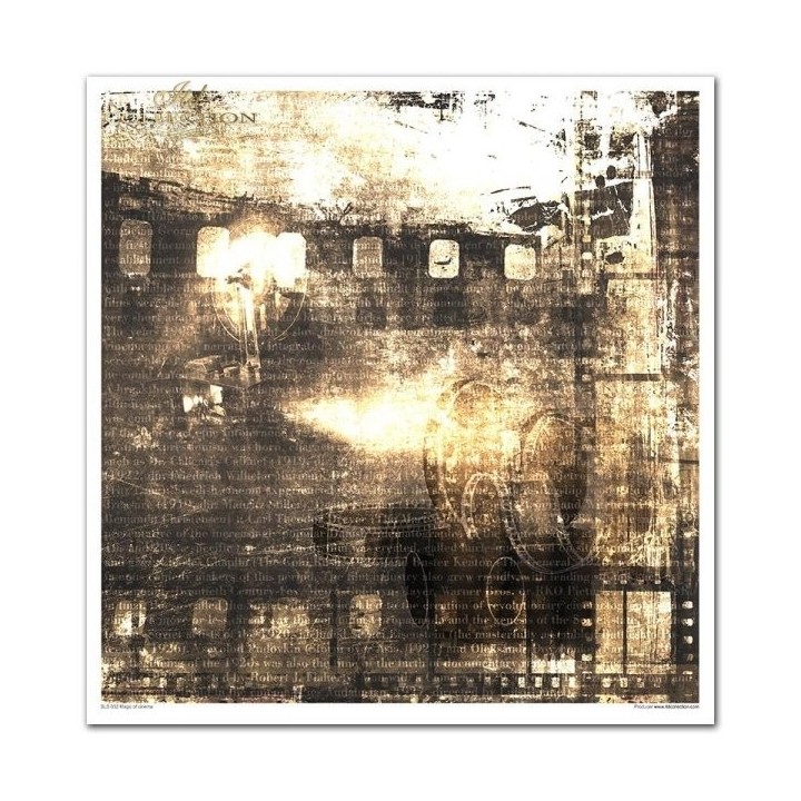 Scrapbookingpapier SLS-032 ''Magic of Cinema''