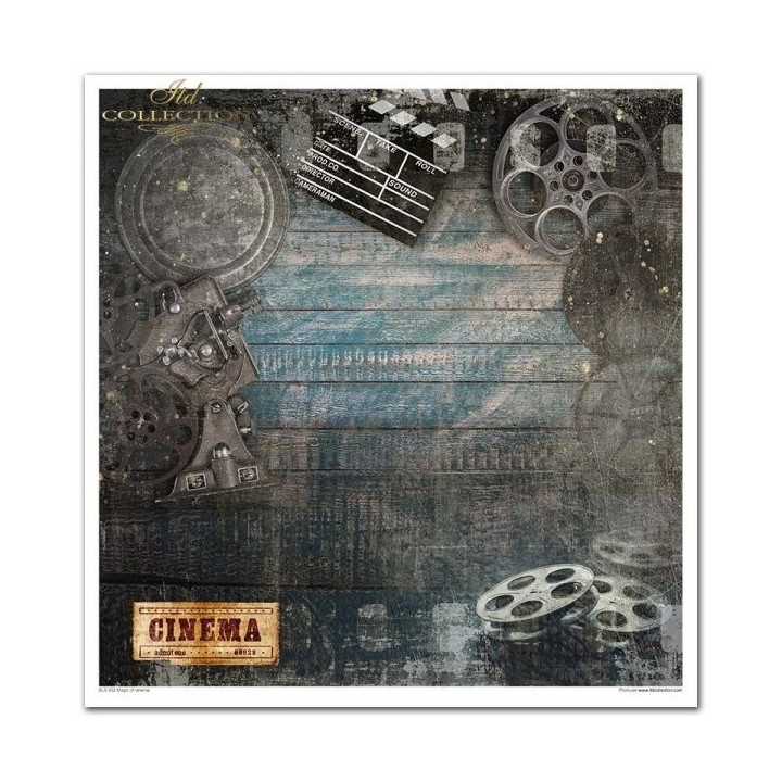 Scrapbookingpapier SLS-032 ''Magic of Cinema''
