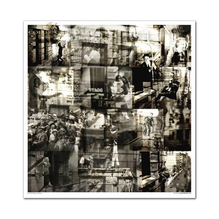 Scrapbookingpapier SLS-032 ''Magic of Cinema''