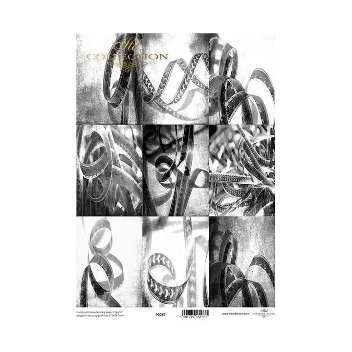 Translucent scrapbookingpapier P0087