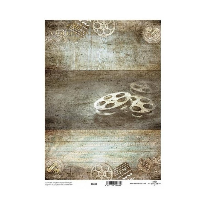 Translucent scrapbookpapier P0089