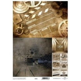 Translucent scrapbookpapier P0091