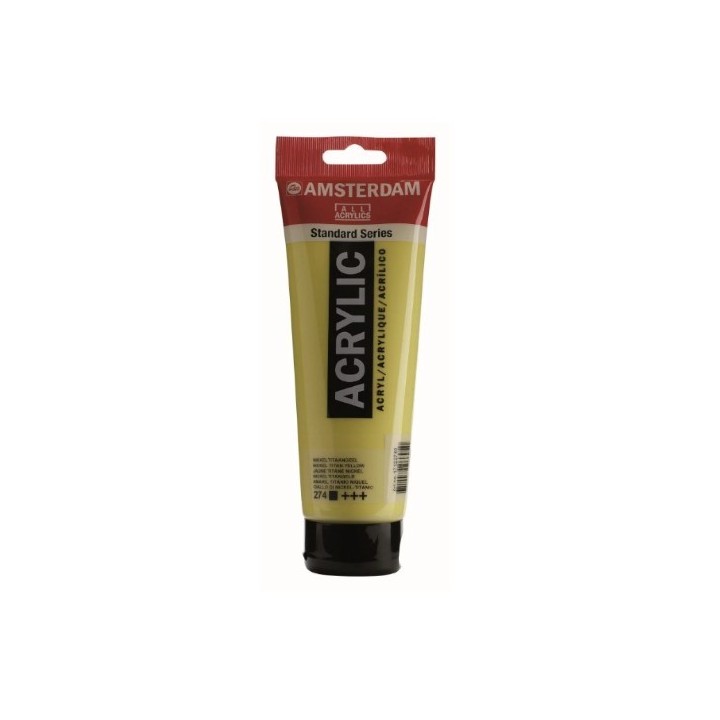 Amsterdam Acrylverf Tube 120ml Nikkeltitaangeel 274