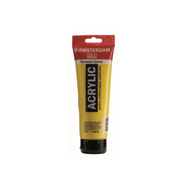 Amsterdam Acrylverf Tube 120ml Transparantgeel Groen 272