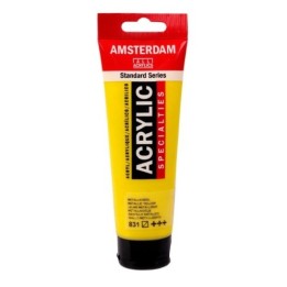 Amsterdam Acrylverf Tube 120ml Metallic Geel 831