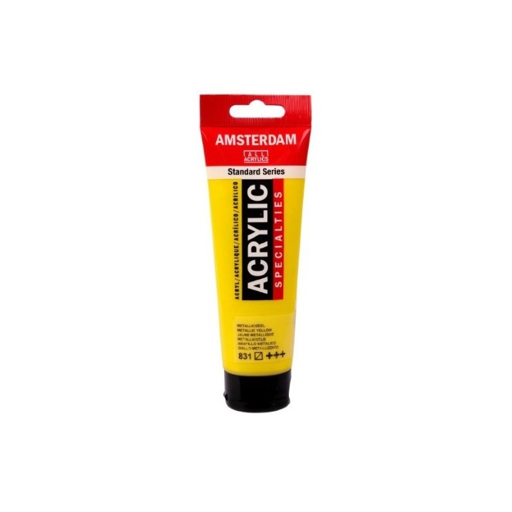 Amsterdam Acrylverf Tube 120ml Metallic Geel 831