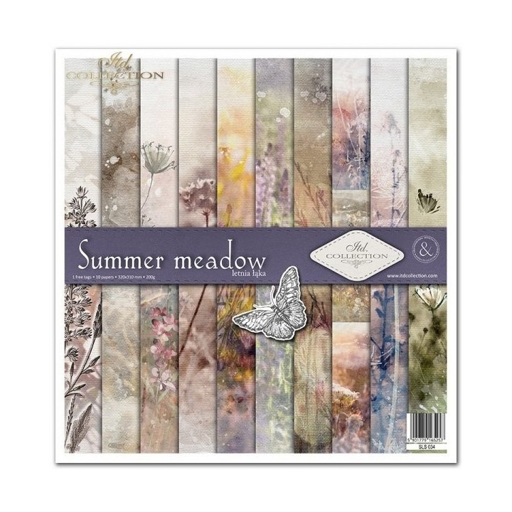 Scrapbookingpapier SLS-034 ''Zomerweide''