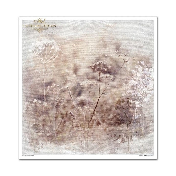 Scrapbookingpapier SLS-034 ''Zomerweide''