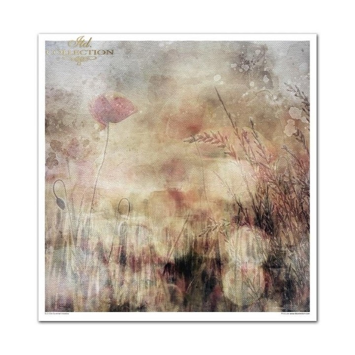 Scrapbookingpapier SLS-034 ''Zomerweide''