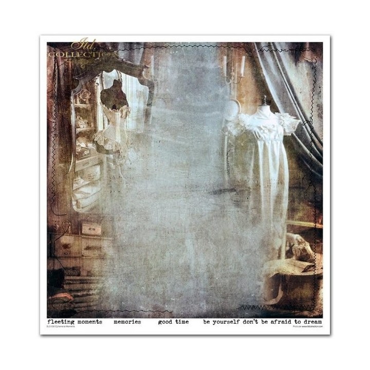 Scrapbookingpapier SLS-036 ''Ephemeral Moments''