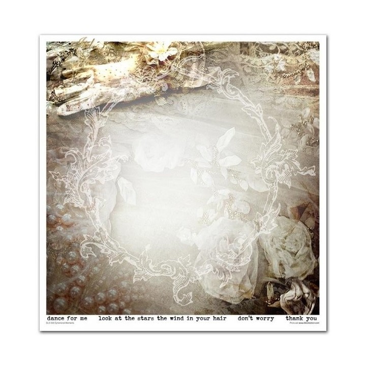 Scrapbookingpapier SLS-036 ''Ephemeral Moments''