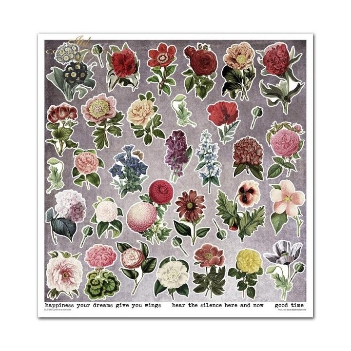 Scrapbookingpapier SLS-036 ''Ephemeral Moments''