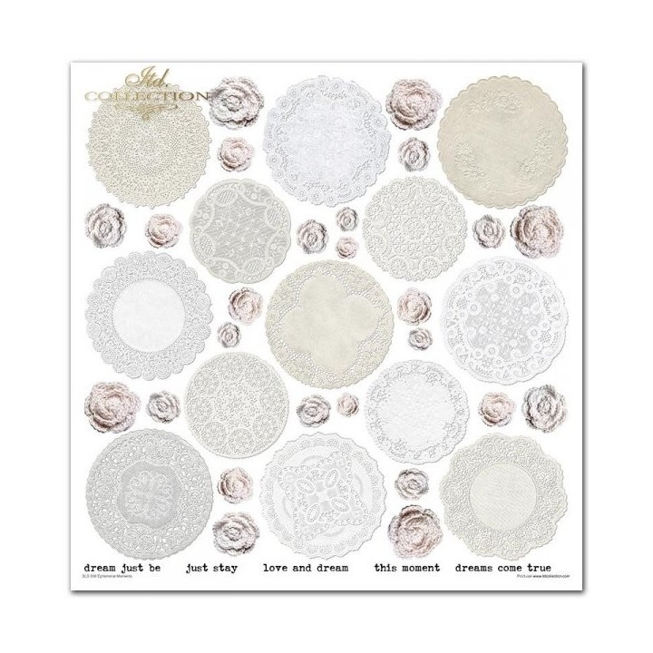 Scrapbookingpapier SLS-036 ''Ephemeral Moments''