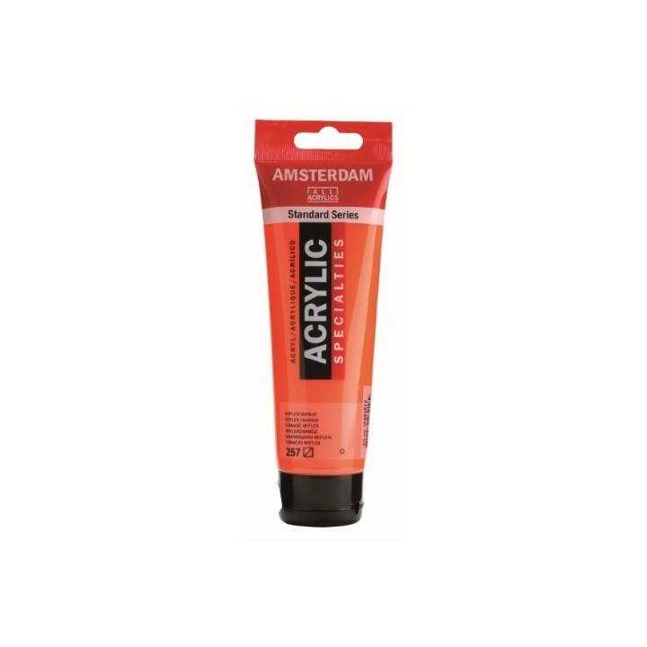 Amsterdam Acrylverf Tube 120ml Reflexoranje 257