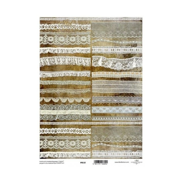 Translucent scrapbookpapier P0110