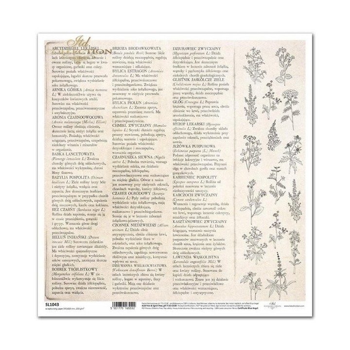 scrapbookpapier SL1043