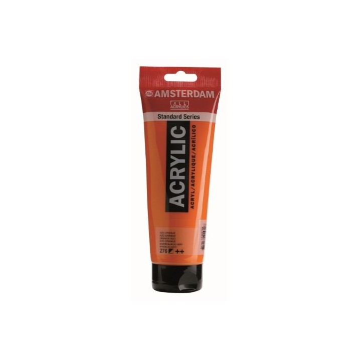 Amsterdam Acrylverf Tube 120ml Azo-Oranje 276