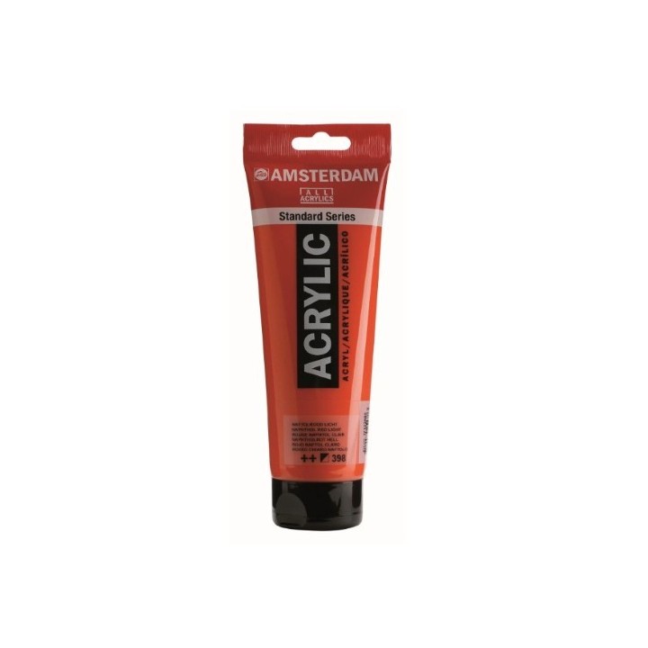 Amsterdam Acrylverf Tube 120ml Naftolrood Licht 398