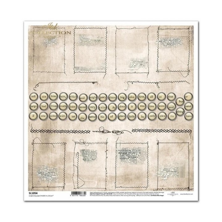 scrapbookpapier SL1054