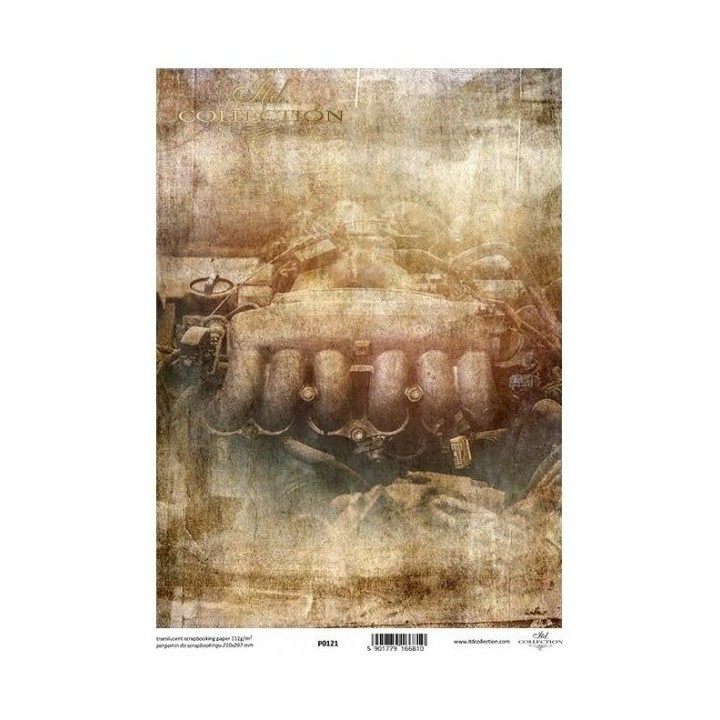 Translucent scrapbookingpapier P0121