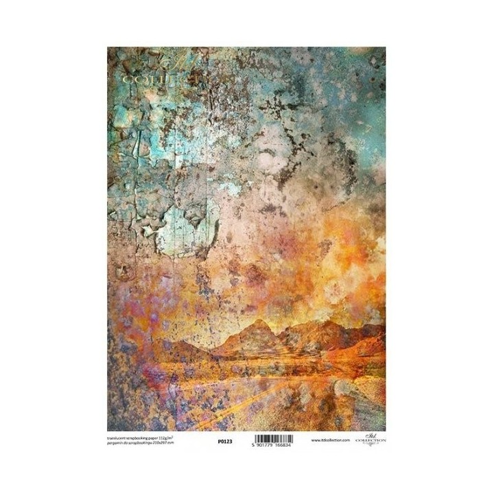 Translucent scrapbookingpapier P0123