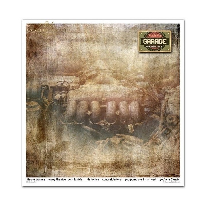 Scrapbookingpapier SLS-038 ''Legendary Route 66''