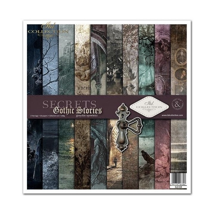 Scrapbookingpapier SLS-039 ''Gothic Stories''