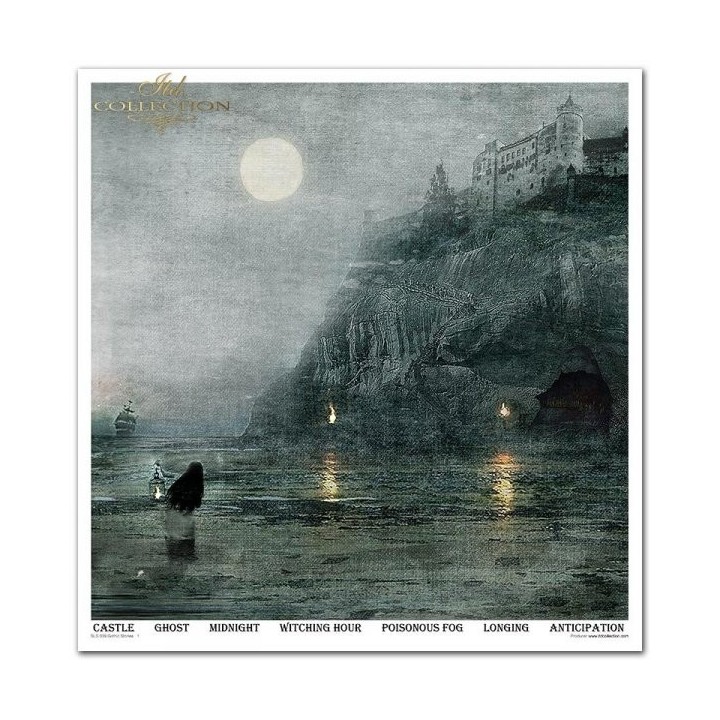 Scrapbookingpapier SLS-039 ''Gothic Stories''