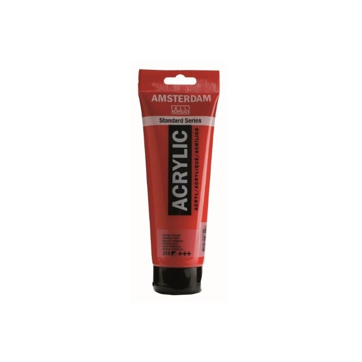 Amsterdam Acrylverf Tube 120ml Pyrrolerood 315