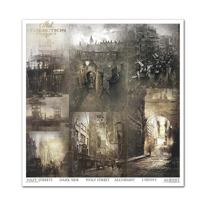 Scrapbookingpapier SLS-039 ''Gothic Stories''