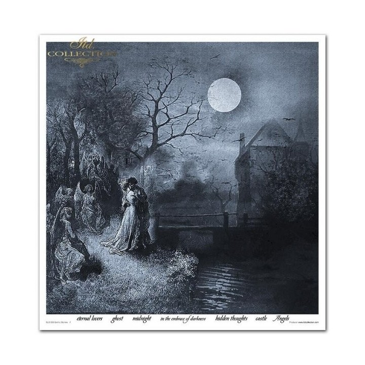 Scrapbookingpapier SLS-039 ''Gothic Stories''