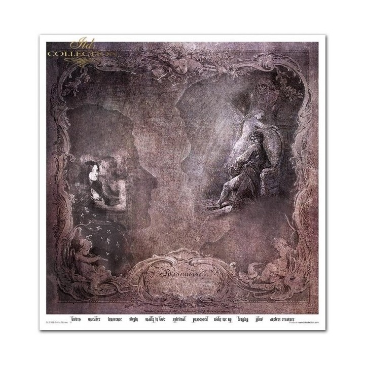 Scrapbookingpapier SLS-039 ''Gothic Stories''