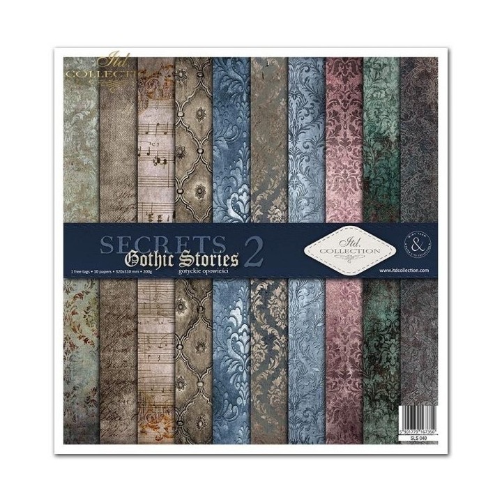 Scrapbookingpapier SLS-040 ''Gothic Stories 2''