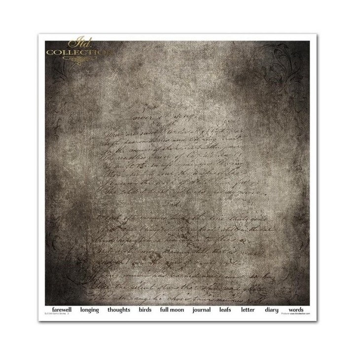 Scrapbookingpapier SLS-040 ''Gothic Stories 2''