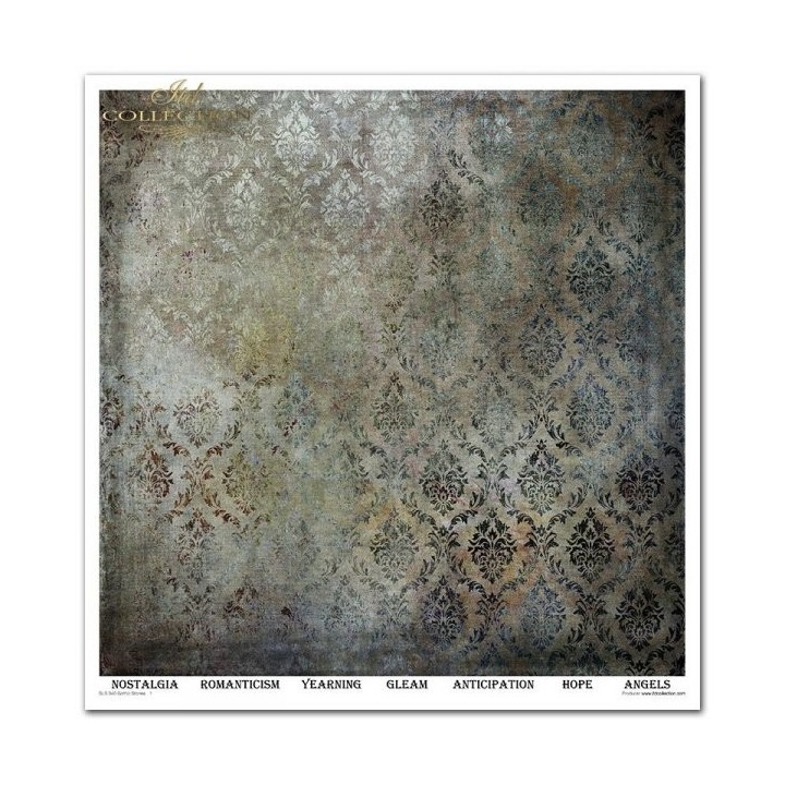 Scrapbookingpapier SLS-040 ''Gothic Stories 2''