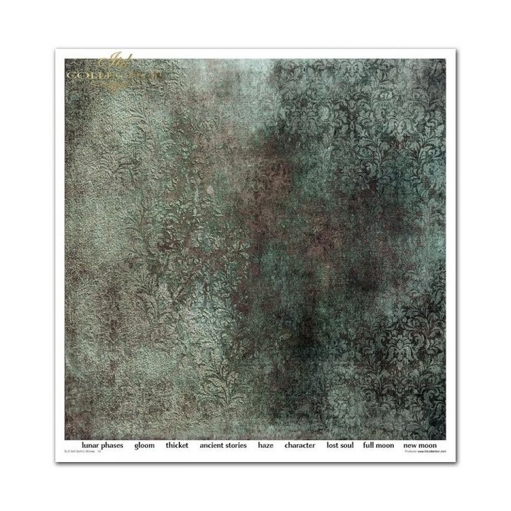 Scrapbookingpapier SLS-040 ''Gothic Stories 2''
