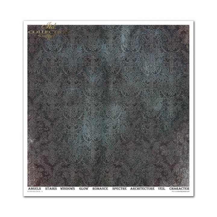 Scrapbookingpapier SLS-040 ''Gothic Stories 2''