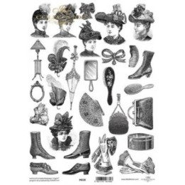 Translucent scrapbookingpapier P0128