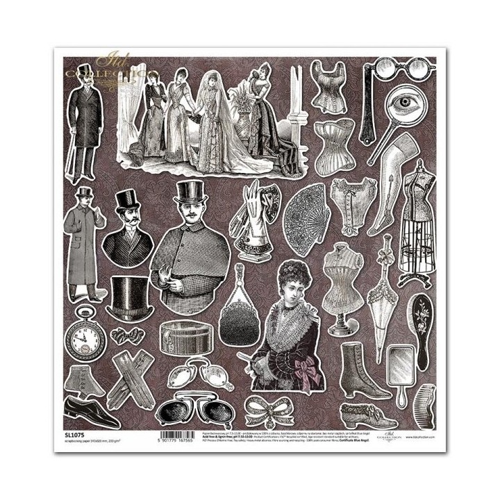 scrapbookpapier SL1075