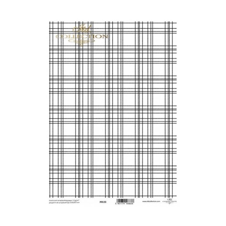 Translucent scrapbookingpapier P0133