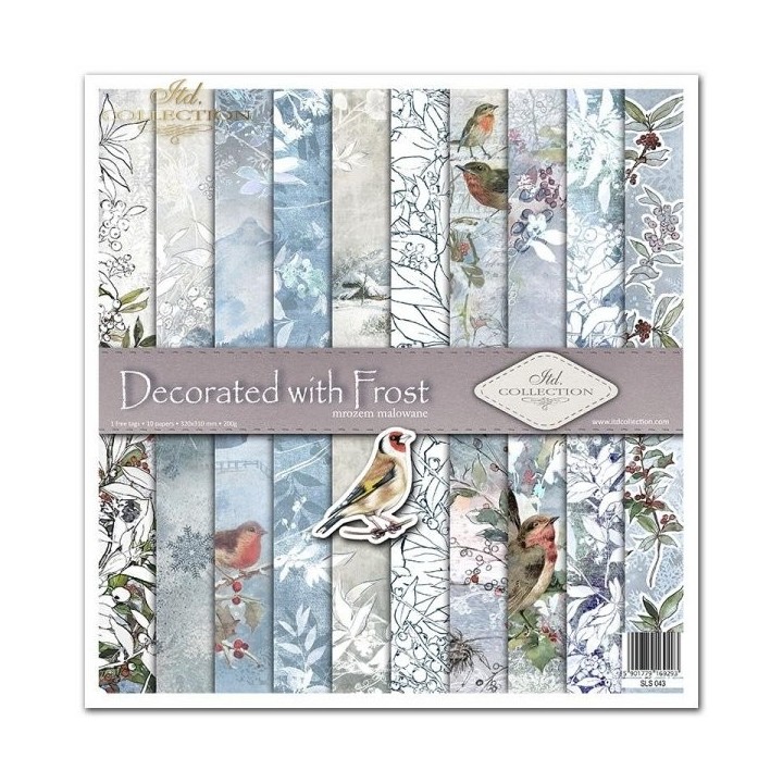 Scrapbookingpapier SLS-043 ''Decorated with Frost''