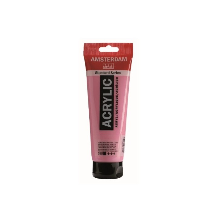 Amsterdam Acrylverf Tube 120ml Quinacridoneroze Licht 385