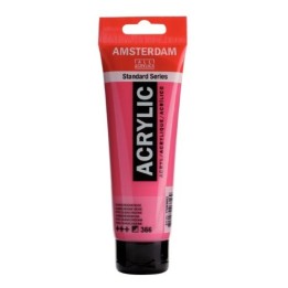 Amsterdam Acrylverf Tube 120ml Quinacridoneroze 366