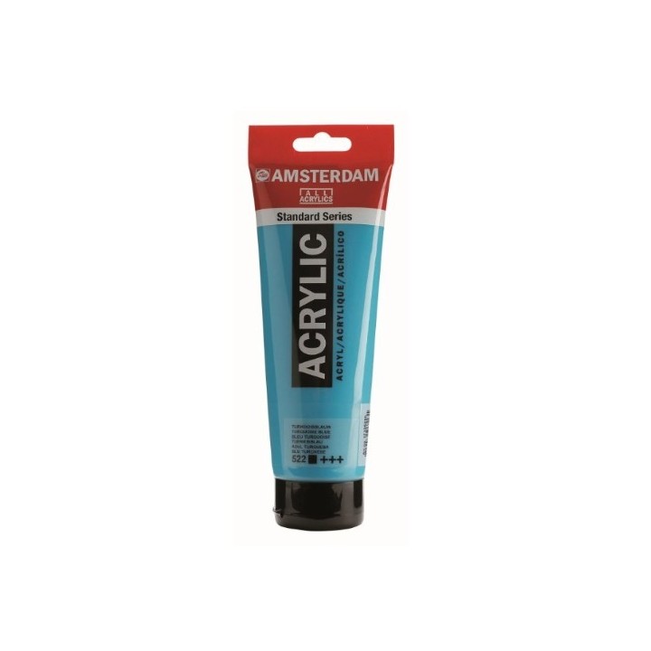 Amsterdam Acrylverf Tube 120ml Turkooisblauw 522